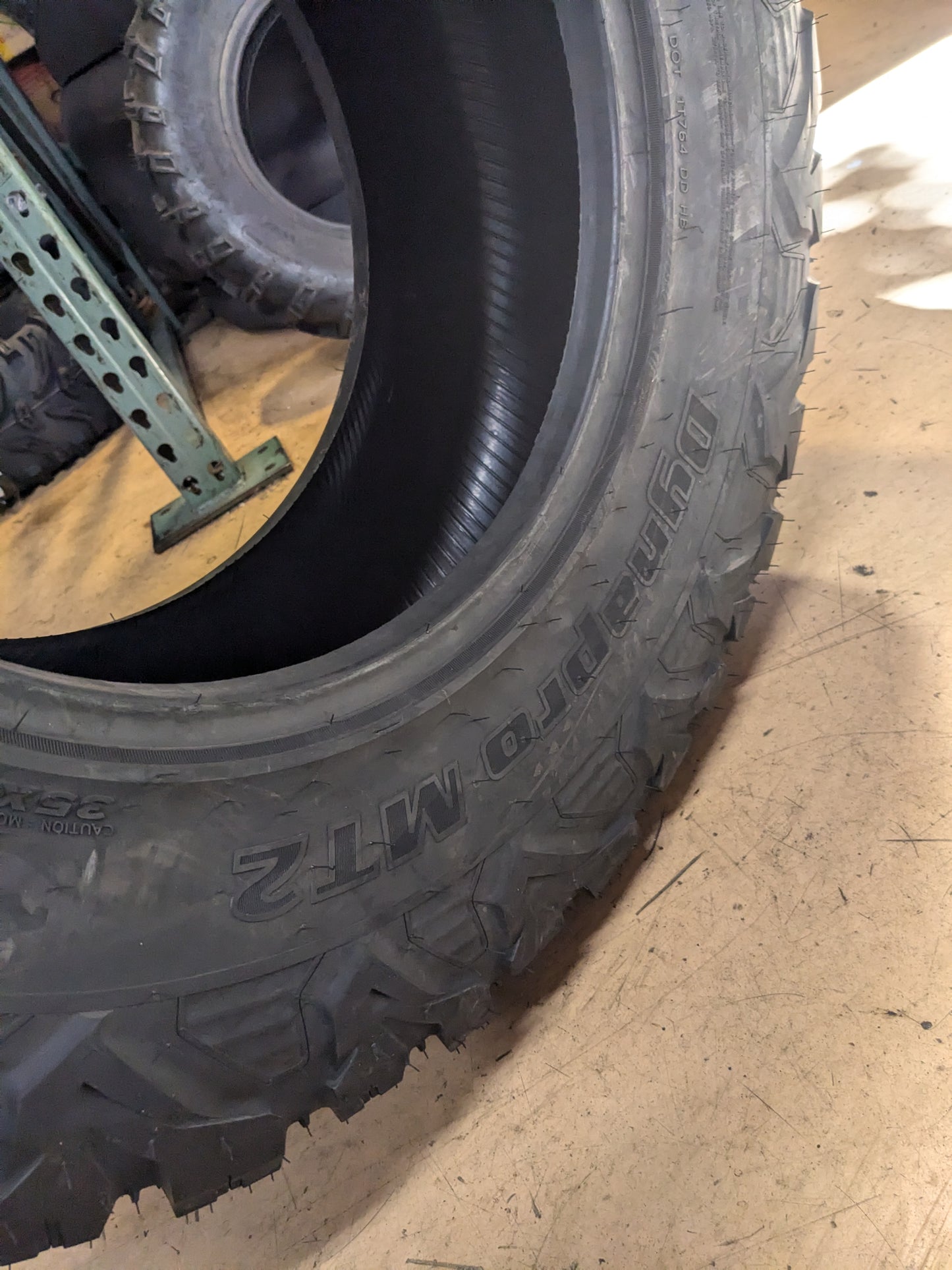 HANKOOK DYNAPRO MT2 BSW LT 35 12.5 18 123Q MUD TERRAIN TIRE 2020832