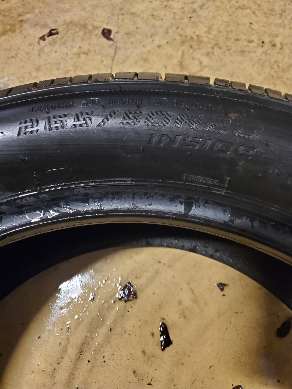 2 COOPER PROCONTROL BSW P 265 50 20 111V XL ALL SEASON TIRE 166499021