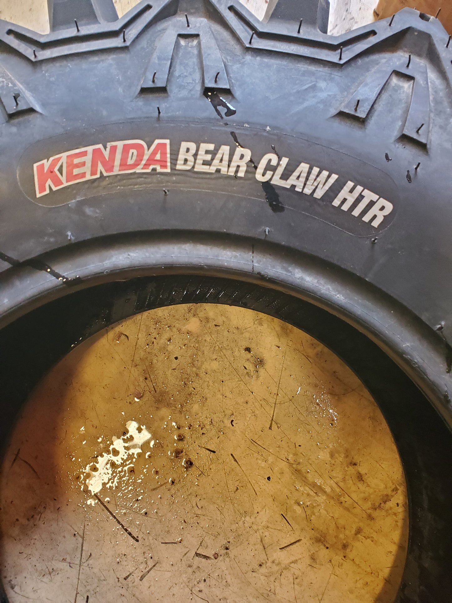 KENDA BEAR CLAW HTR K587 BSW AT 25 8 12 8PLY ATV/UTV TIRE 085871245D1