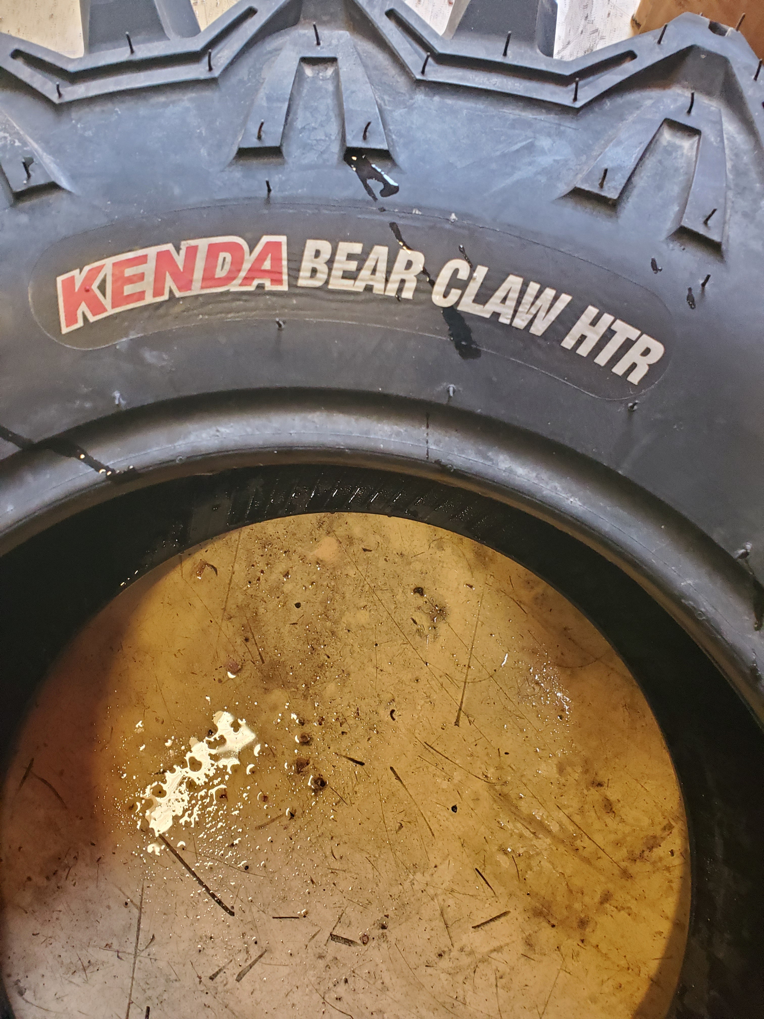 KENDA BEAR CLAW HTR K587 BSW AT 25 8 12 8PLY ATV/UTV TIRE 085871245D1