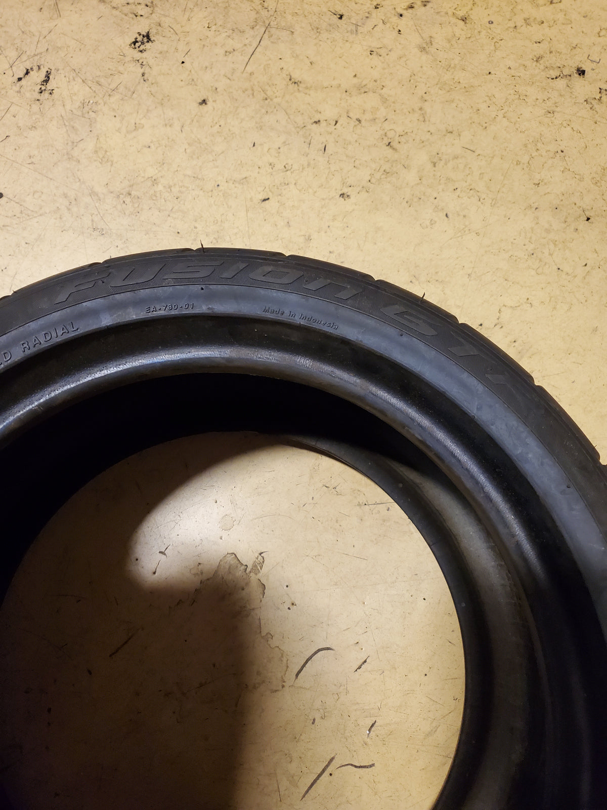 GTW FUSION GTR BSW  225 40 14 76J 4PLY GOLF TIRE 20075