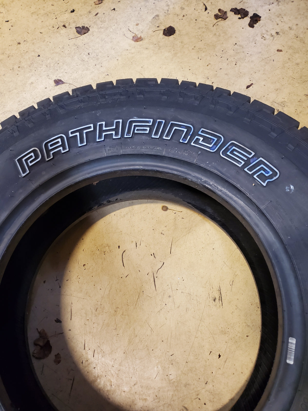 PATHFINDER ALL TERRAIN BSW LT 265 70 17 121/118S 10PLY TIRE 2020522