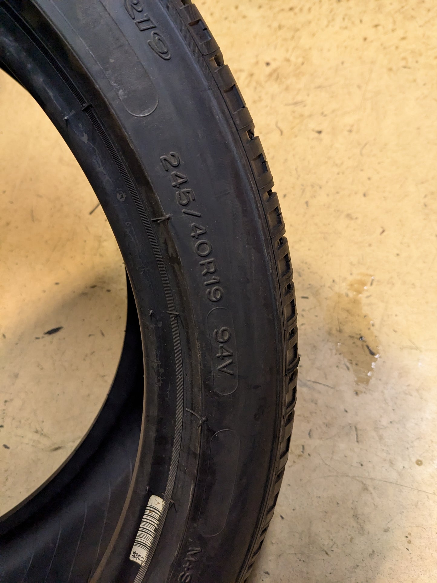 2 MICHELIN PRIMACY MXM4 GREENX P 245 40 19 94V SL ALL SEASON TIRE 23600