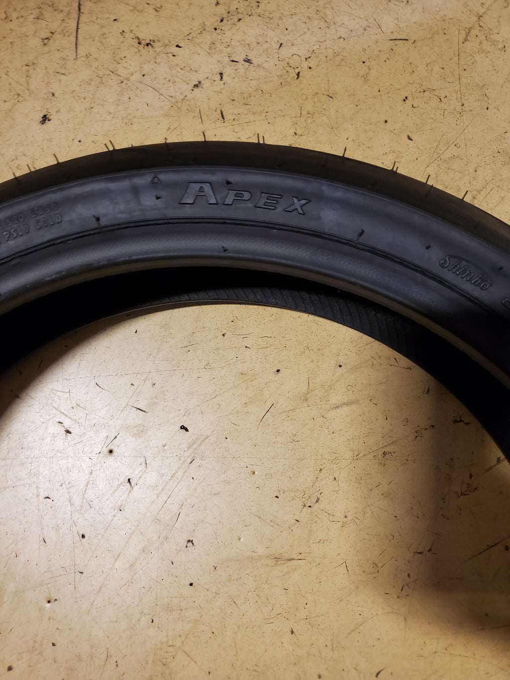 SHINKO F010 APEX BSW  120 70 17 58W FRONT MOTORCYCLE TIRE 874061