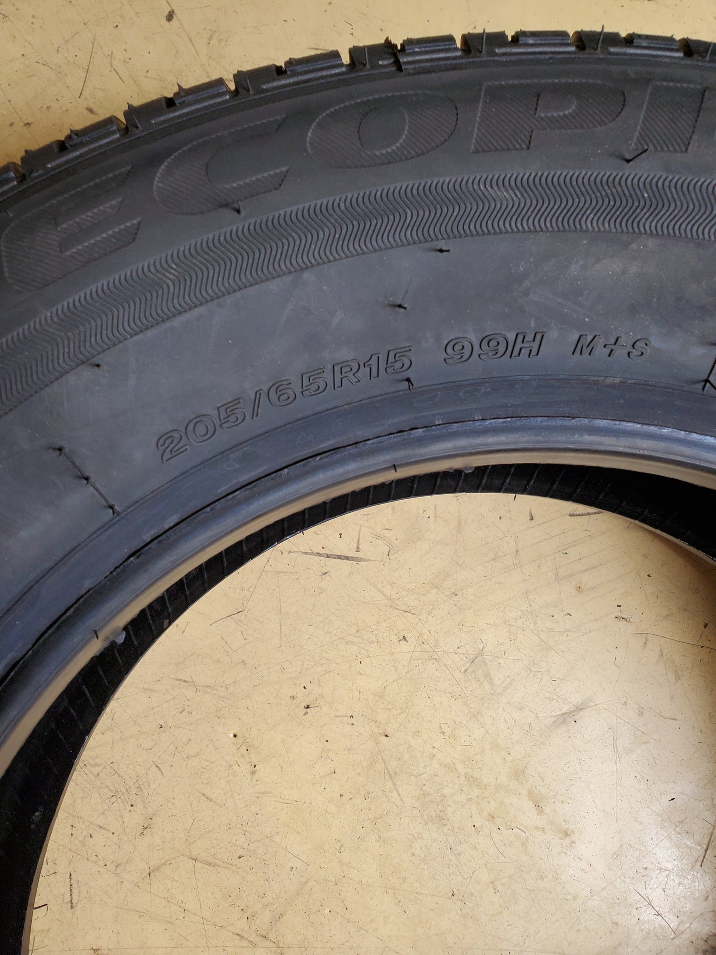 BRIDGESTONE ECOPIA EP422 PLUS BSW P 205 65 15 99H XL ALL SEASON TIRE 006019