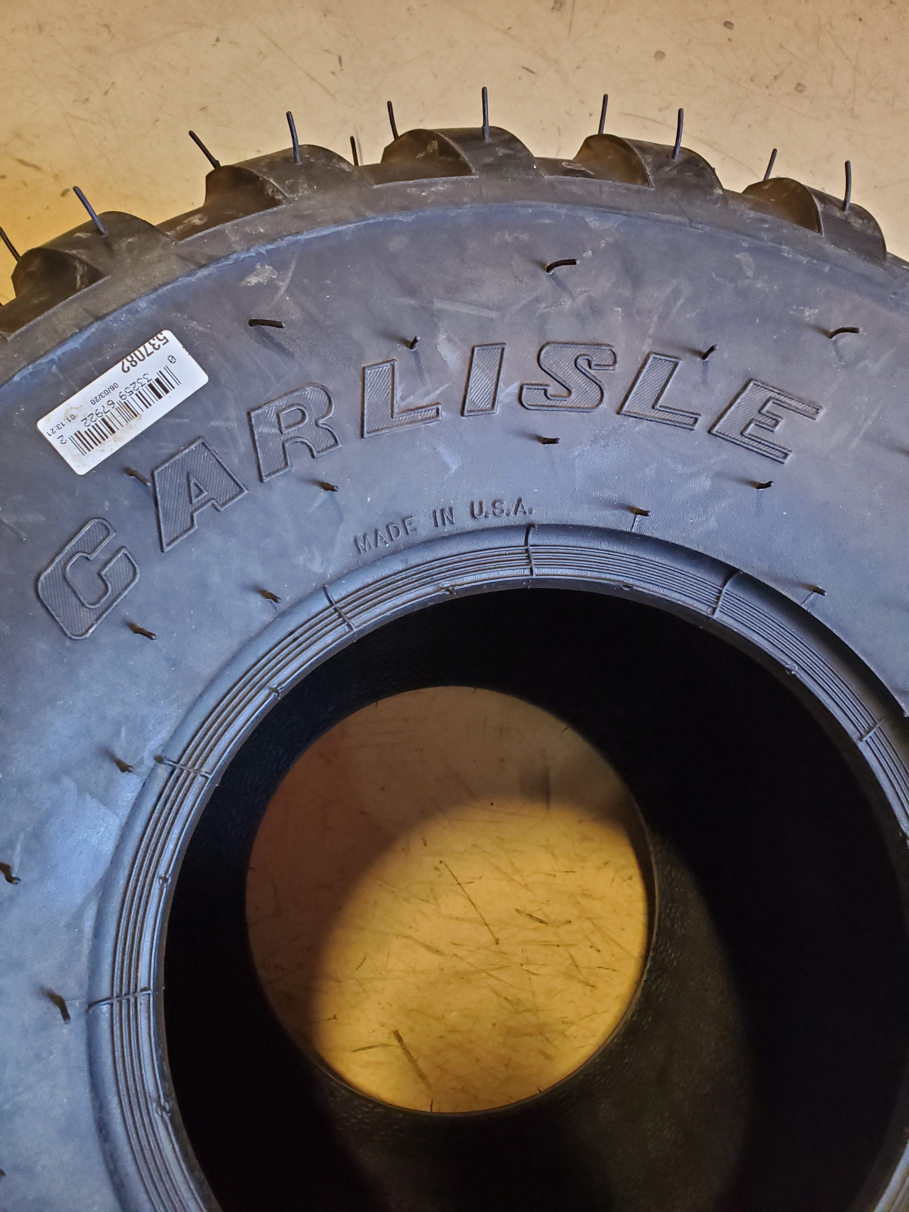 NOS CARLISLE TRAIL WOLF BSW AT 25 12 9 4PLY ATV/UTV TIRE 5370826