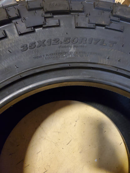 KENDA KLEVER M/T2 KR629 BSW LT 35 12.5 17 121R 10PLY MUD TIRE 629001