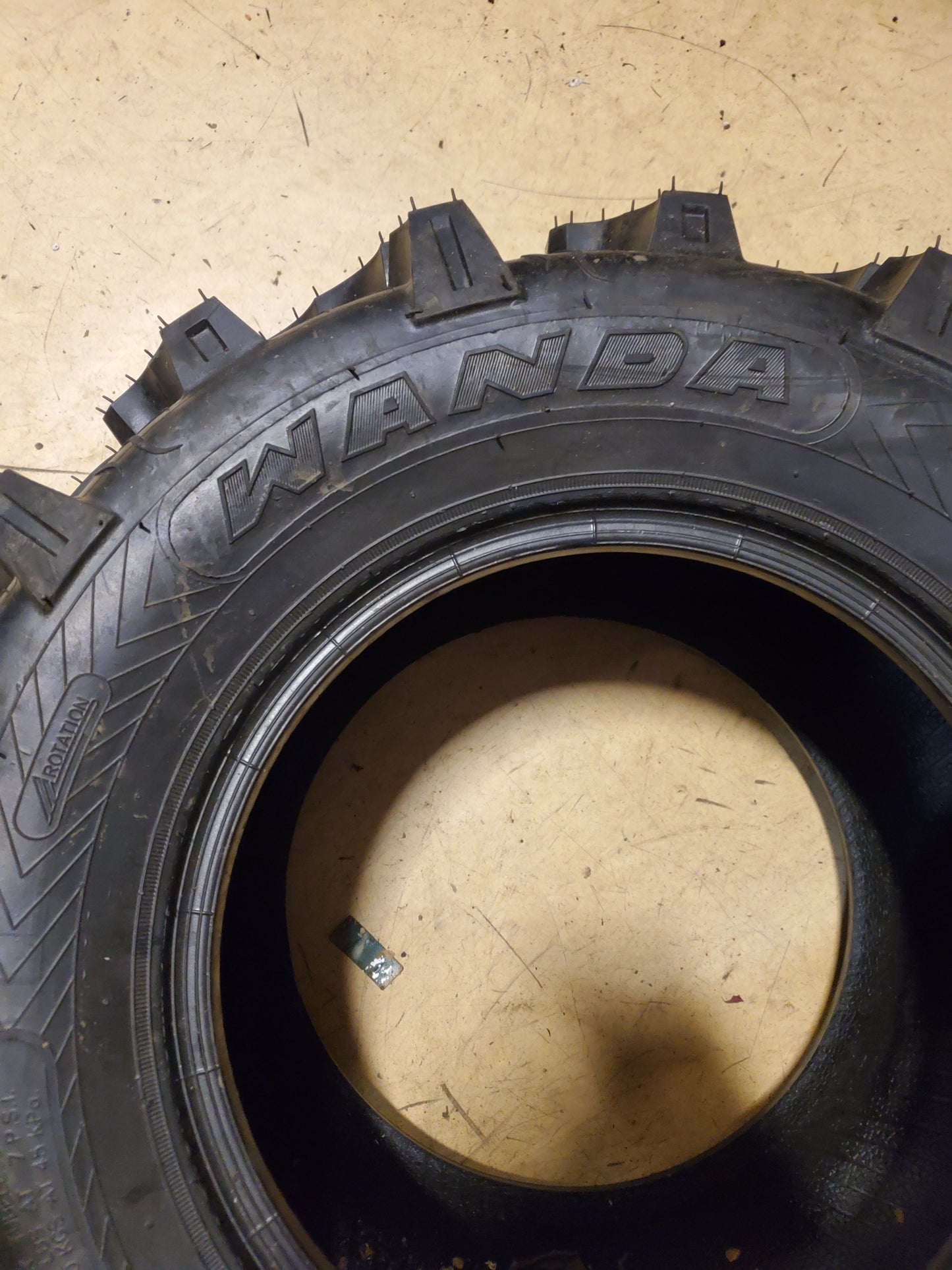 WANDA P375 BSW AT 25 10 12 6PLY ATV/UTV TIRE P375WD3