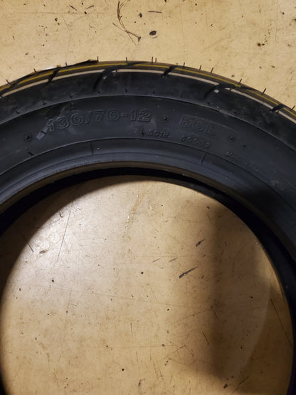 BRIDGESTONE BATTLAX SCR BSW 130 70 12 56L REAR SCOOTER TIRE 7377