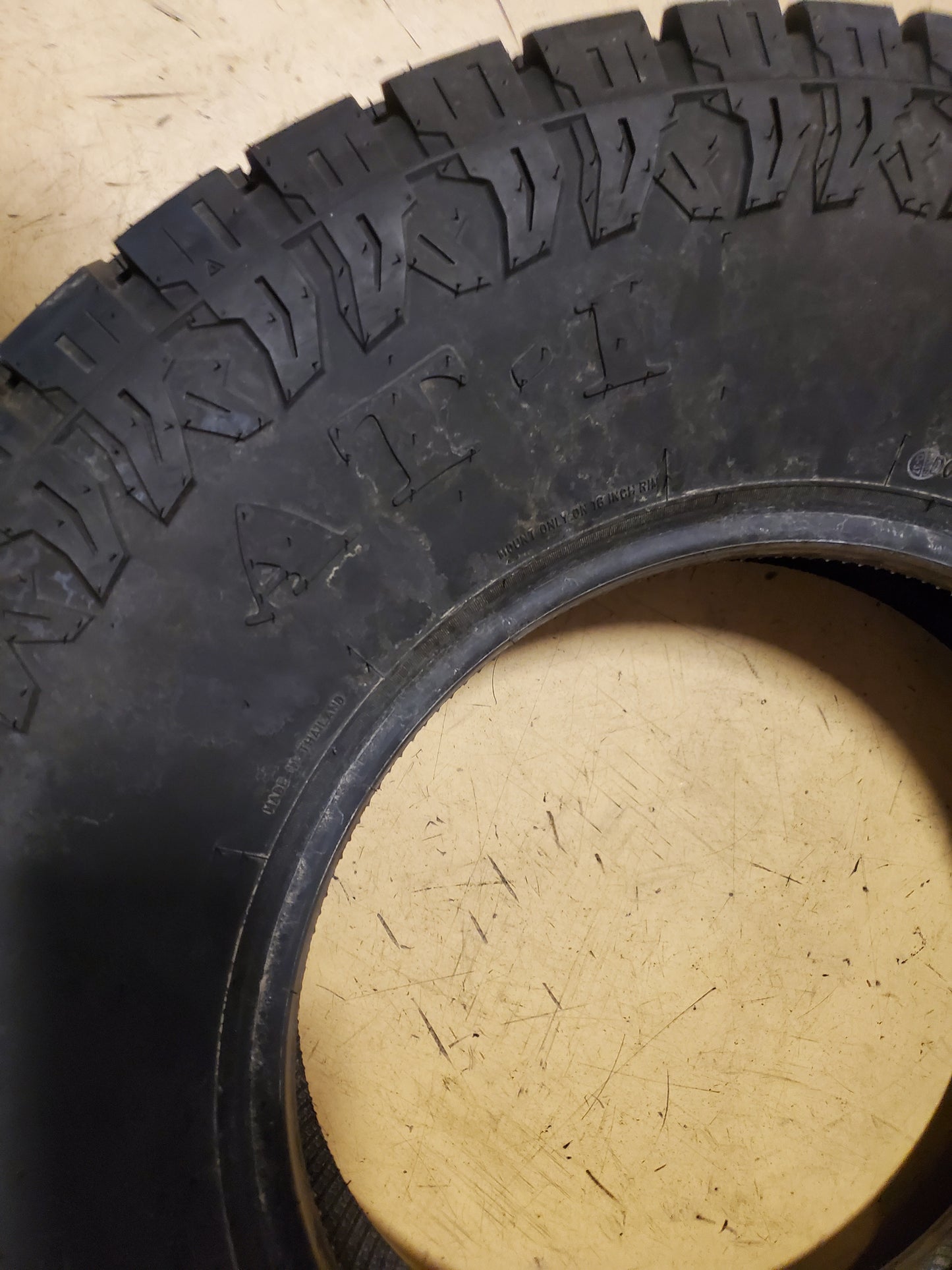 CROSSMAX AT-1 BSW LT 235 85 16 120/116R 10PLY ALL TERRAIN TIRE LTR1601ATCS