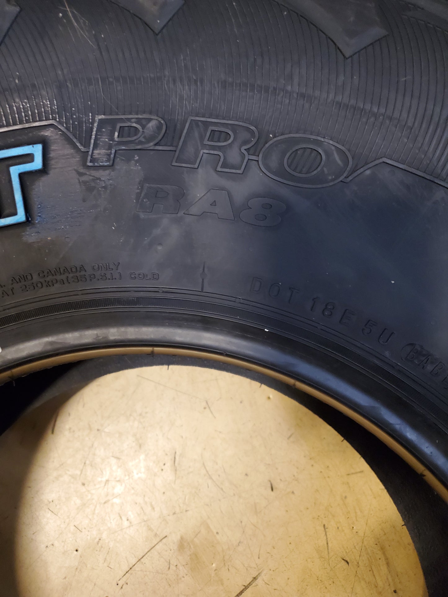 2 NEXEN ROADIAN AT PRO RA8 OWL P 33 12.5 15 108R 6PLY ALL TERRAIN TIRE 16282NXK
