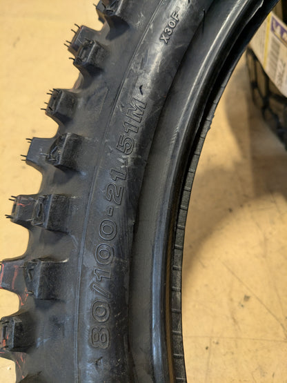 BRIDGESTONE BATTLECROSS X30 BSW 80 100 21 51M FRONT MOTORCYCLE TIRE 003100