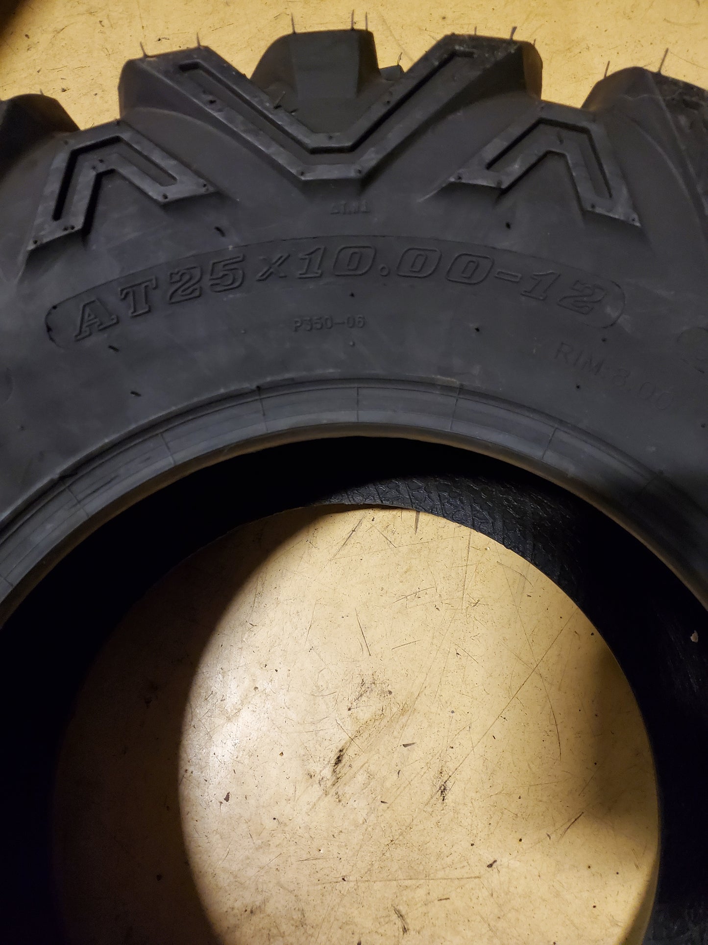 WANDA P350 BSW AT 25 10 12 50J ATV/UTV TIRE WP350251012
