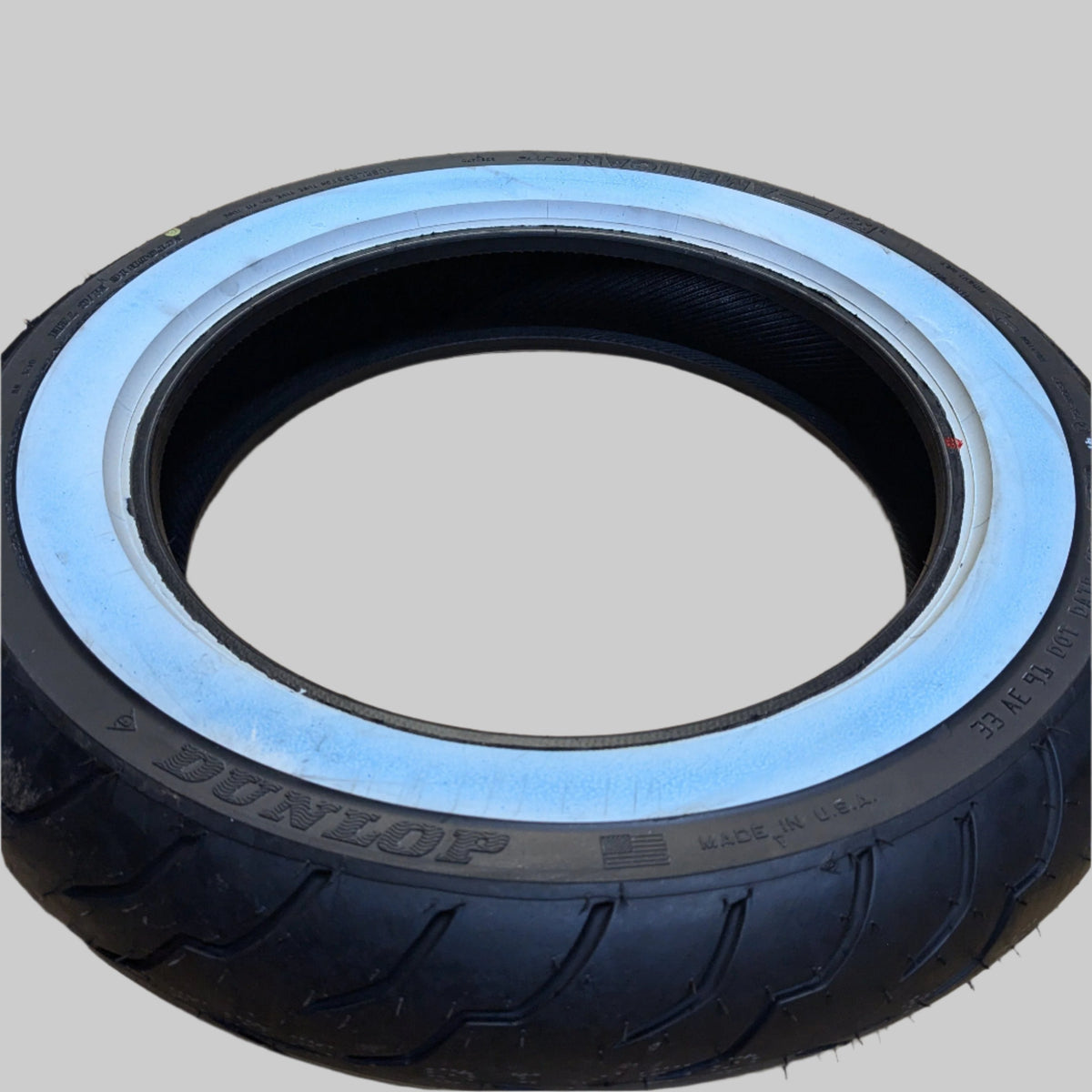 DUNLOP AMERICAN ELITE WHITE WALL MT 90 16 72H FRONT TIRE 45131391 MOTORCYCLE