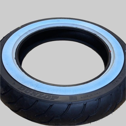 DUNLOP AMERICAN ELITE WHITE WALL MT 90 16 72H FRONT TIRE 45131391 MOTORCYCLE