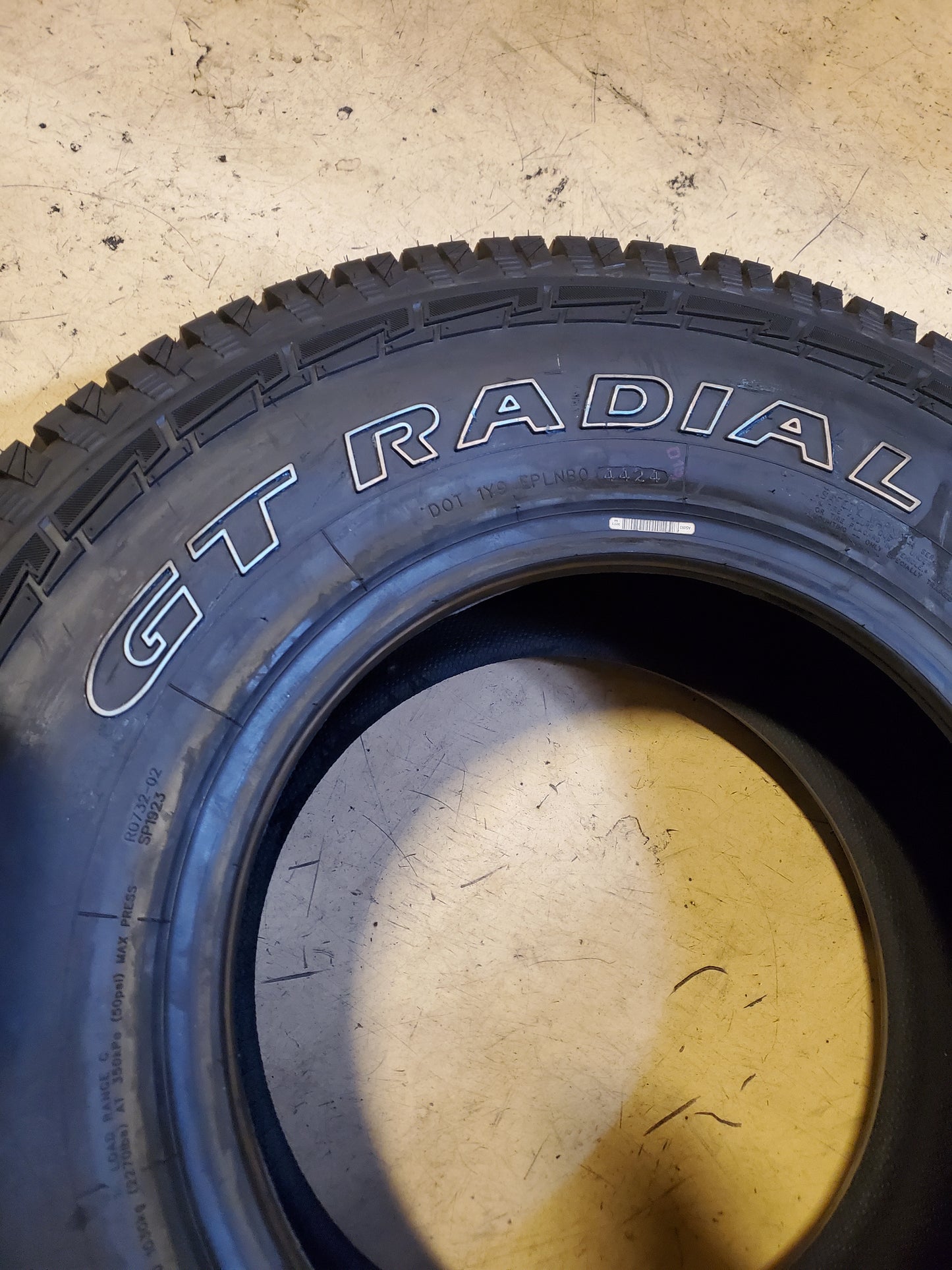GT RADIAL ADVENTURO AT3 OWL LT 31 10.5 15 109S 6PLY ALL TERRAIN TIRE AS093
