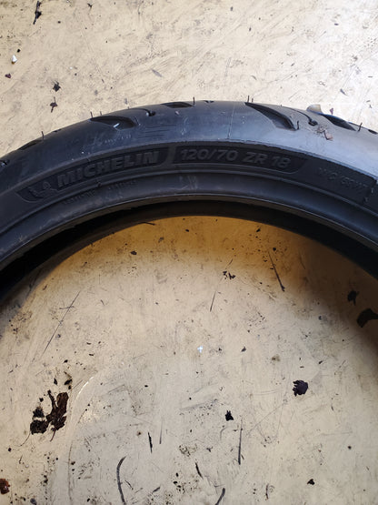 MICHELIN ROAD 6 2CT+ BSW 120 70 18 59W FRONT MOTORCYCLE TIRE 26465