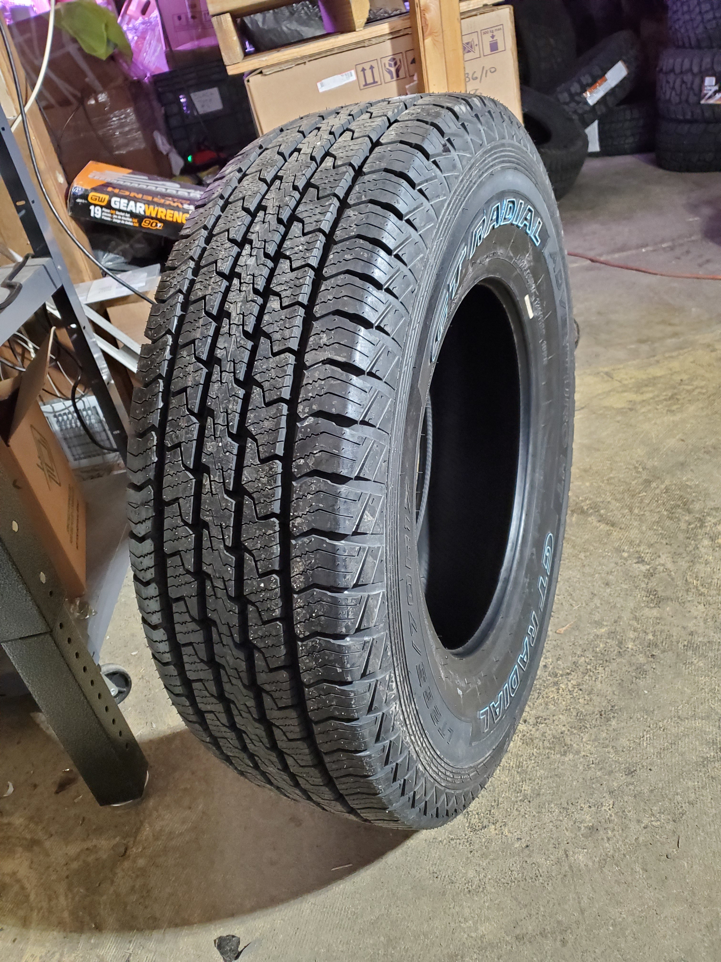2 GT RADIAL ADVENTURO HT OWL LT 265 70 17 121/118S 10PLY HIGHWAY TERRAIN TIRE AS141