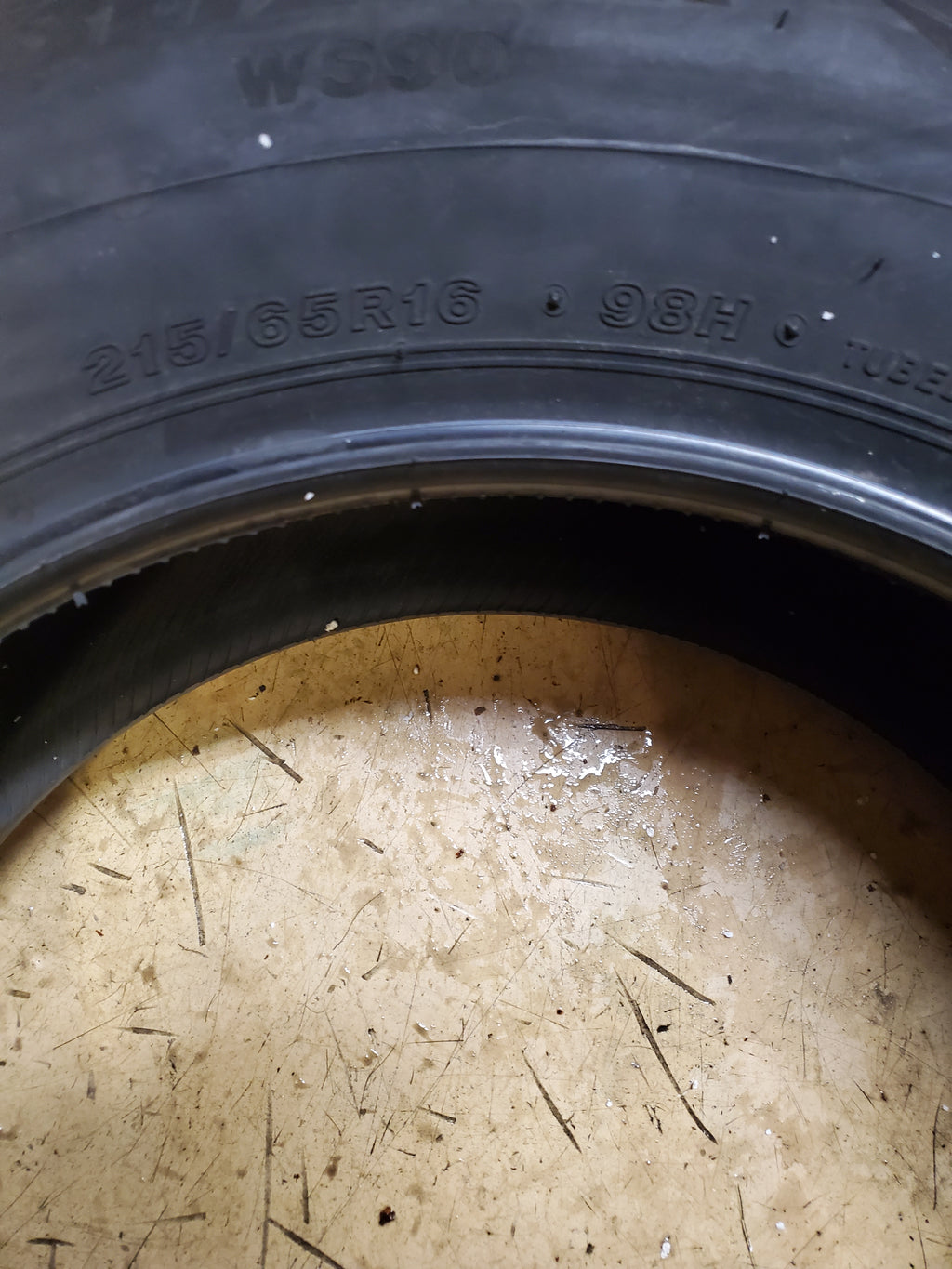 BRIDGESTONE BLIZZAK WS90 BSW P 225 60 16 98H WINTER TIRE 001150