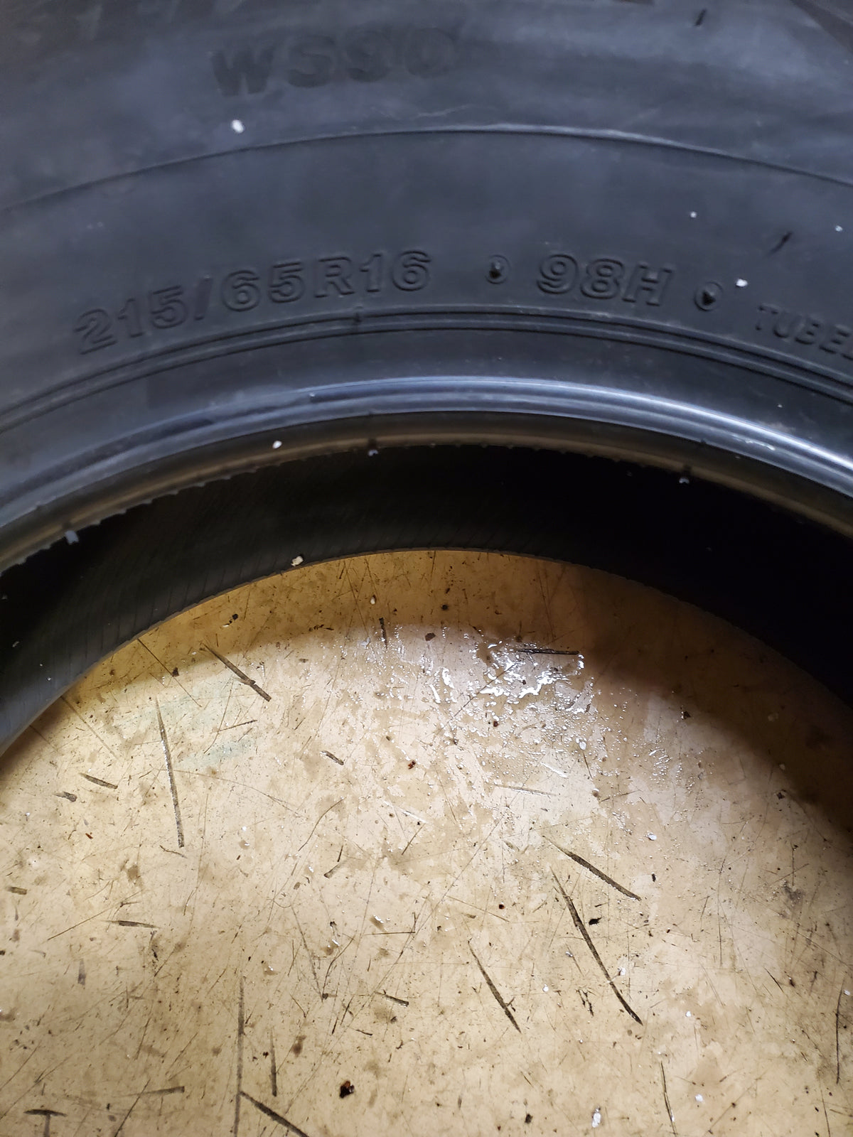 BRIDGESTONE BLIZZAK WS90 BSW P 225 60 16 98H WINTER TIRE 001150
