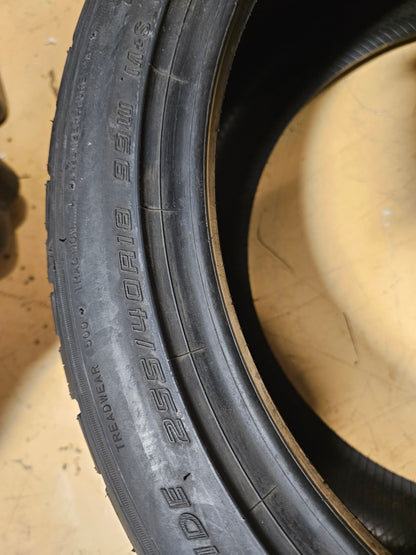 2 NOS FALKEN ZIEX ZE950 A/S P 255 40 18 99W XL ALL SEASON TIRES 28953844