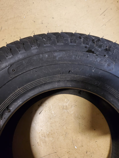 KENDA SUPER TURF K500 BSW P 24 9.50 12 4PLY LAWN MOWER TIRE 24950