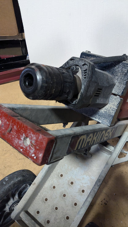 USED MAKINEX JACKHAMMER WITH HILTI TE 1000-AVR DEMOLITION HAMMER