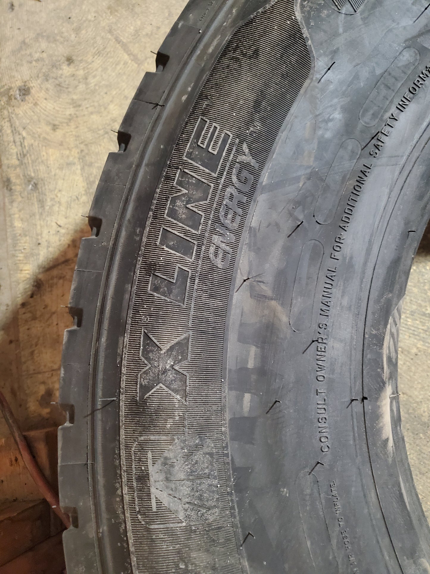 MICHELIN X LINE ENERGY PLUS BSW LT 275 80 22.5 144/141L 14PLY TRAILER TIRE 10873