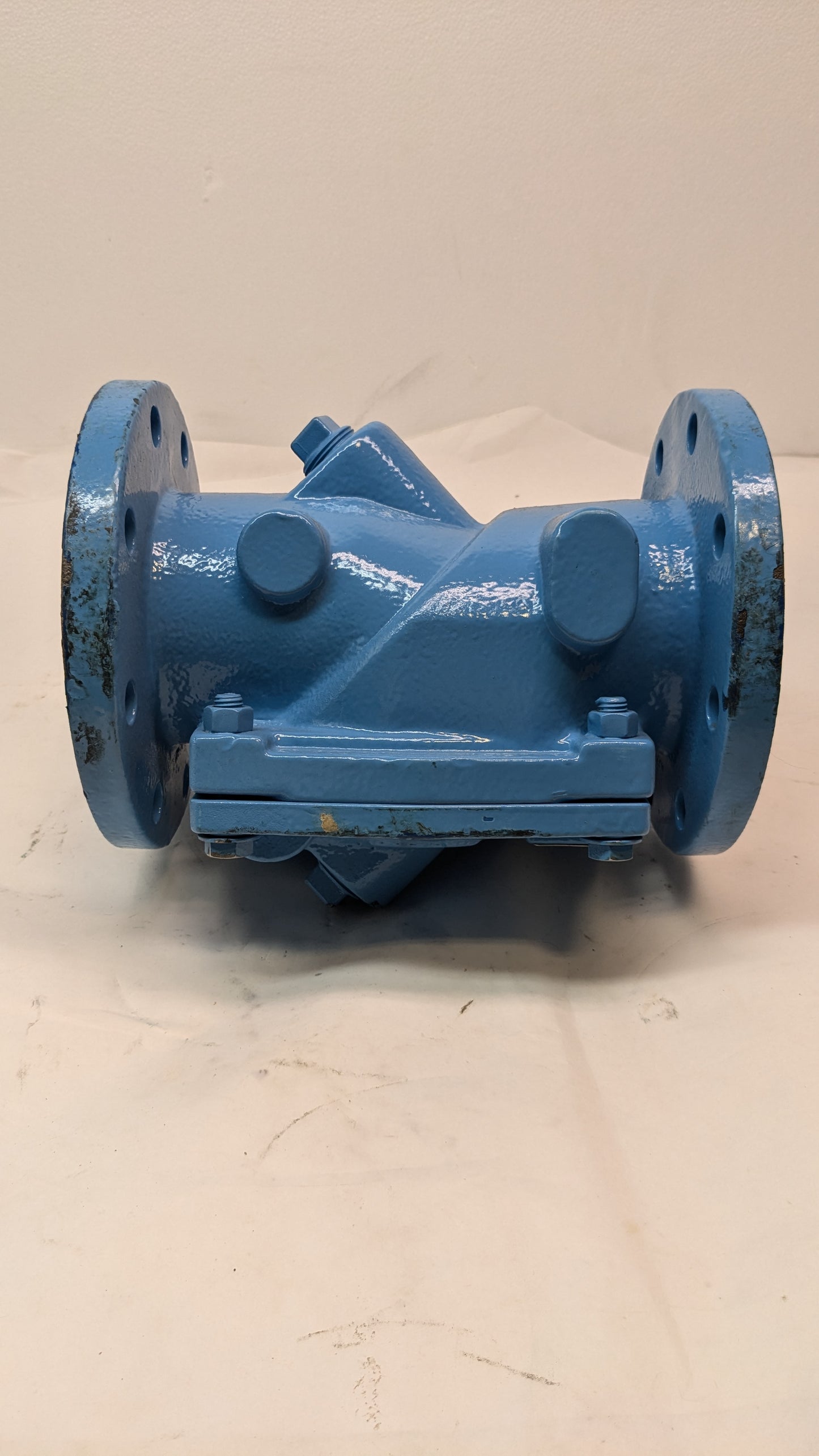 VAL-MATIC SWING FLEX CHECK VALVE SWING INLINE VALVE BODY 4 IN PIPE SIZE FLANGE X FLANGE STD 7504A-DB6F-P7VT