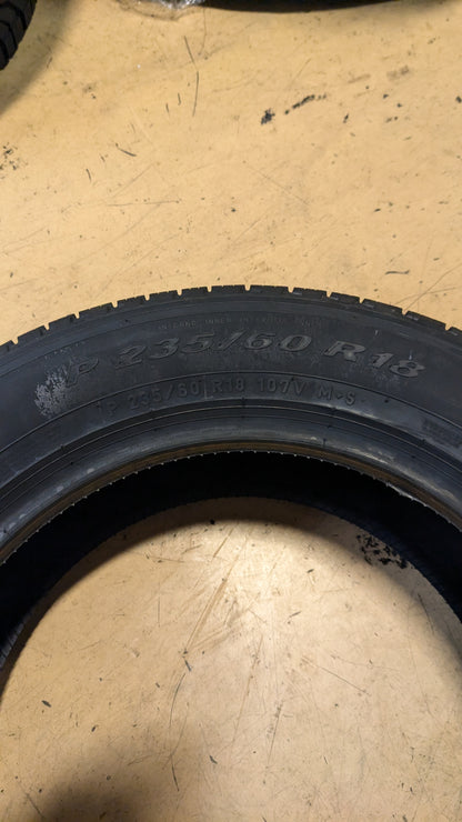 PIRELLI SCORPION VERDE A/S BSW P 235 60 18 107V XL ALL SEASON TIRE 2056000