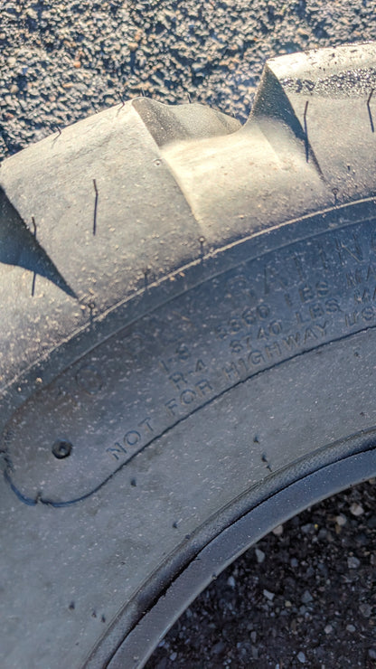 GENERAL BACKHOE XHD 126A8 BSW 12.5 80 18 10PLY INDUSTRIAL TIRE 1270586