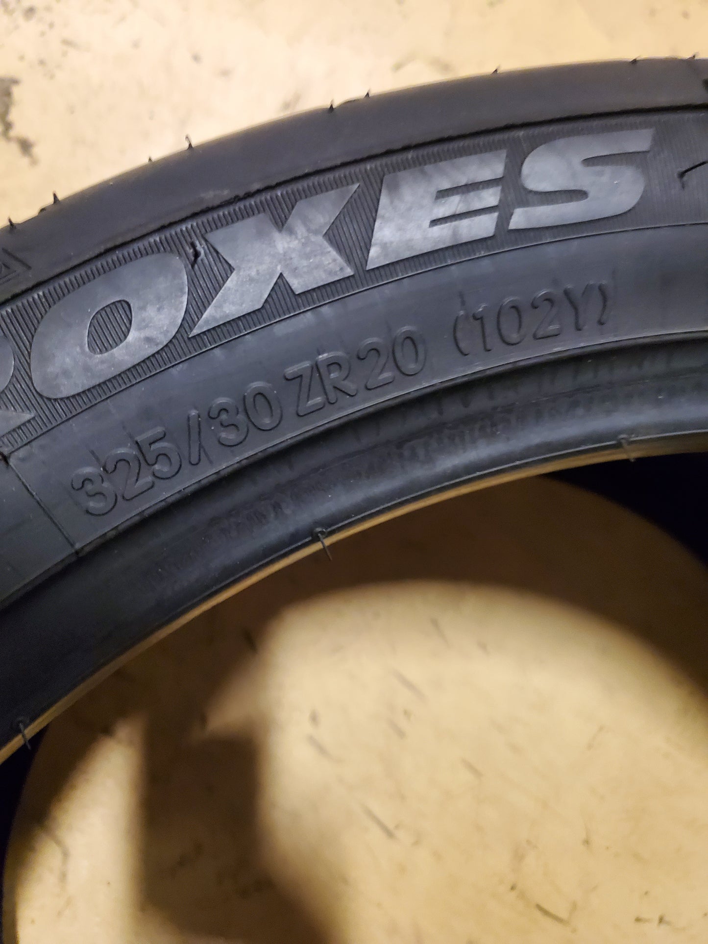 TOYO PROXES R888R BSW PROXES R888R 325 30 20 102Y TRACK TIRE 104390