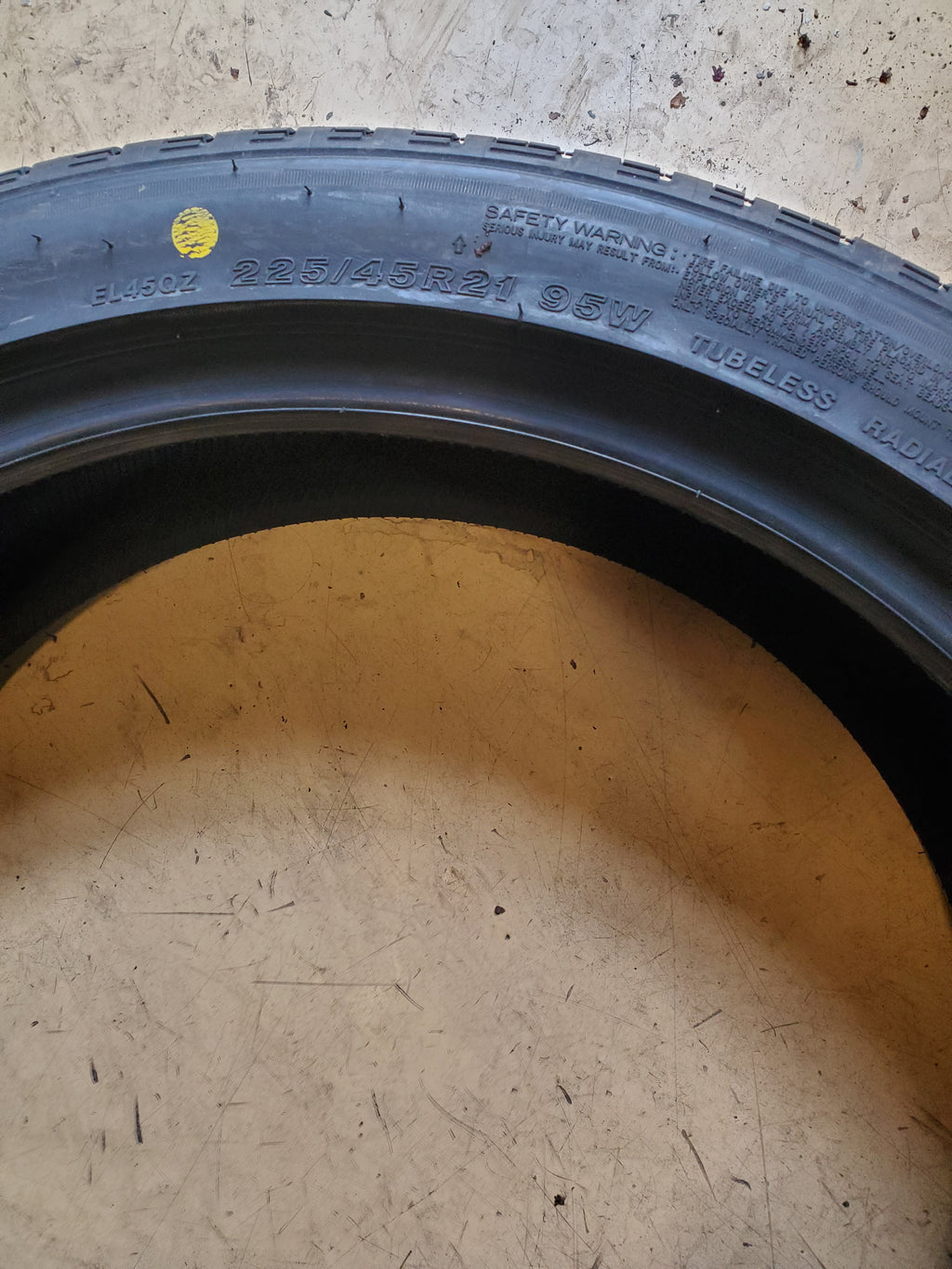 BRIDGESTONE TURANZA EL450 BSW P 225 45 21 95W ALL SEASON TIRE 014936