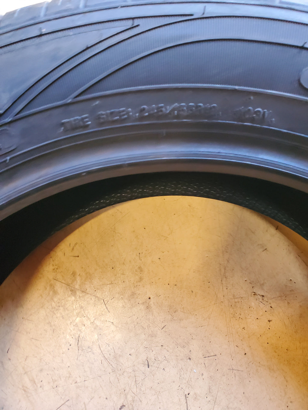 2 GOODYEAR ASSURANCE ALL-SEASON P 245 55 19 103V TIRE 407971374
