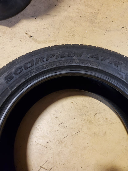 2 PIRELLI SCORPION ATR BSW P 275 60 20 115T ALL TERRAIN TIRE 4128500