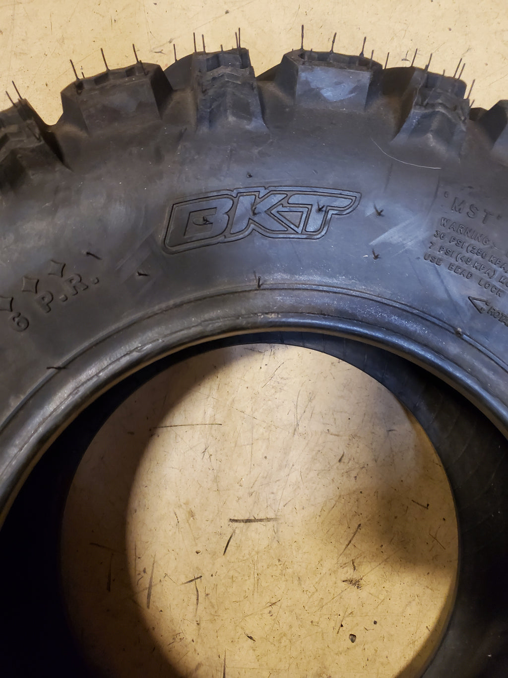 BKT W207 BSW AT 25 8 12 6PLY ATV/UTV TIRE 94001781