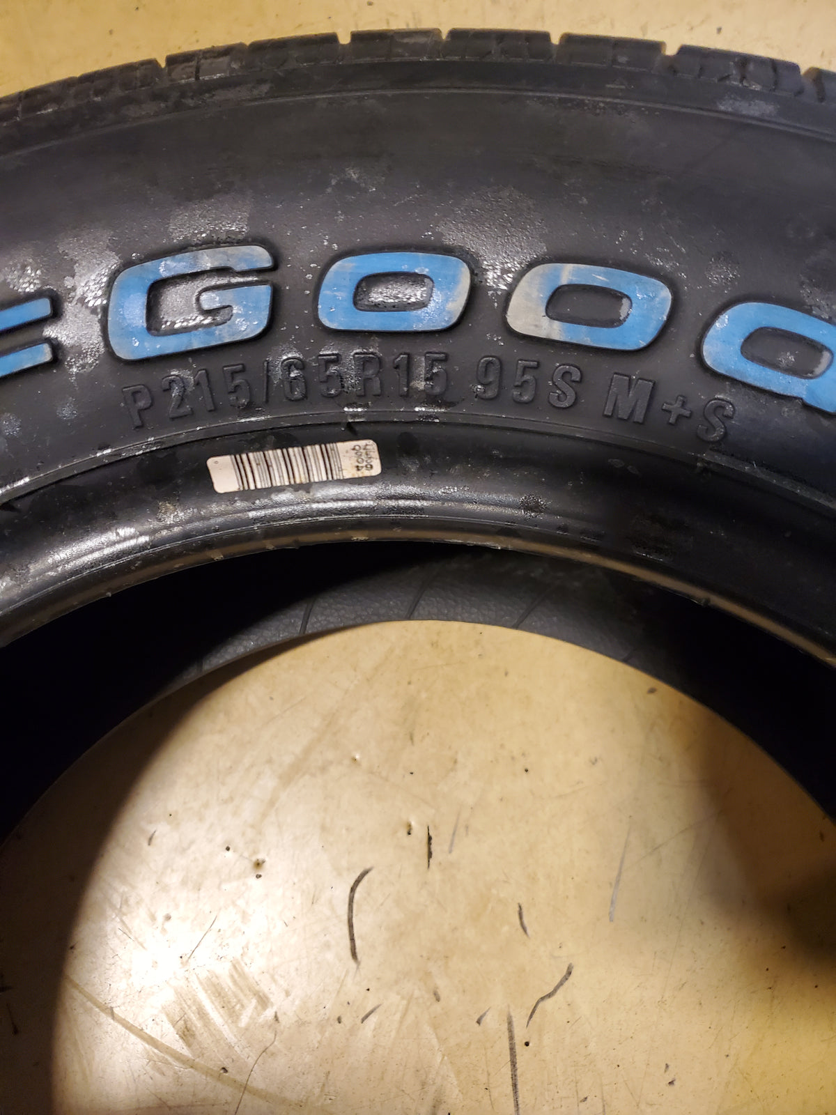 BFGOODRICH RADIAL T/A RWL P 215 65 15 95S ALL SEASON TIRE 15015