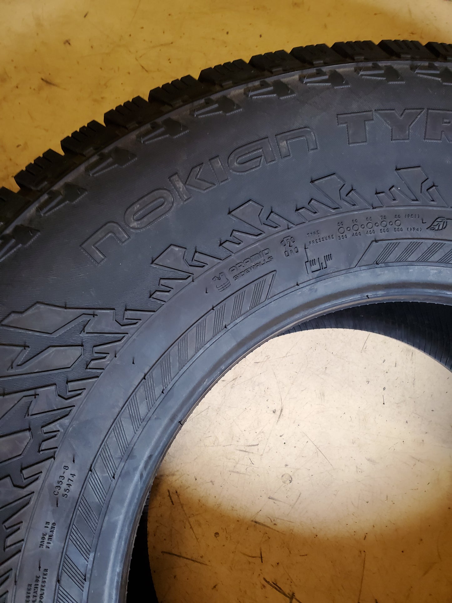 NOKIAN HAKKAPELIITTA LT3 BSW LT 315 70 17 121/118Q 8PLY WINTER TIRE T430957