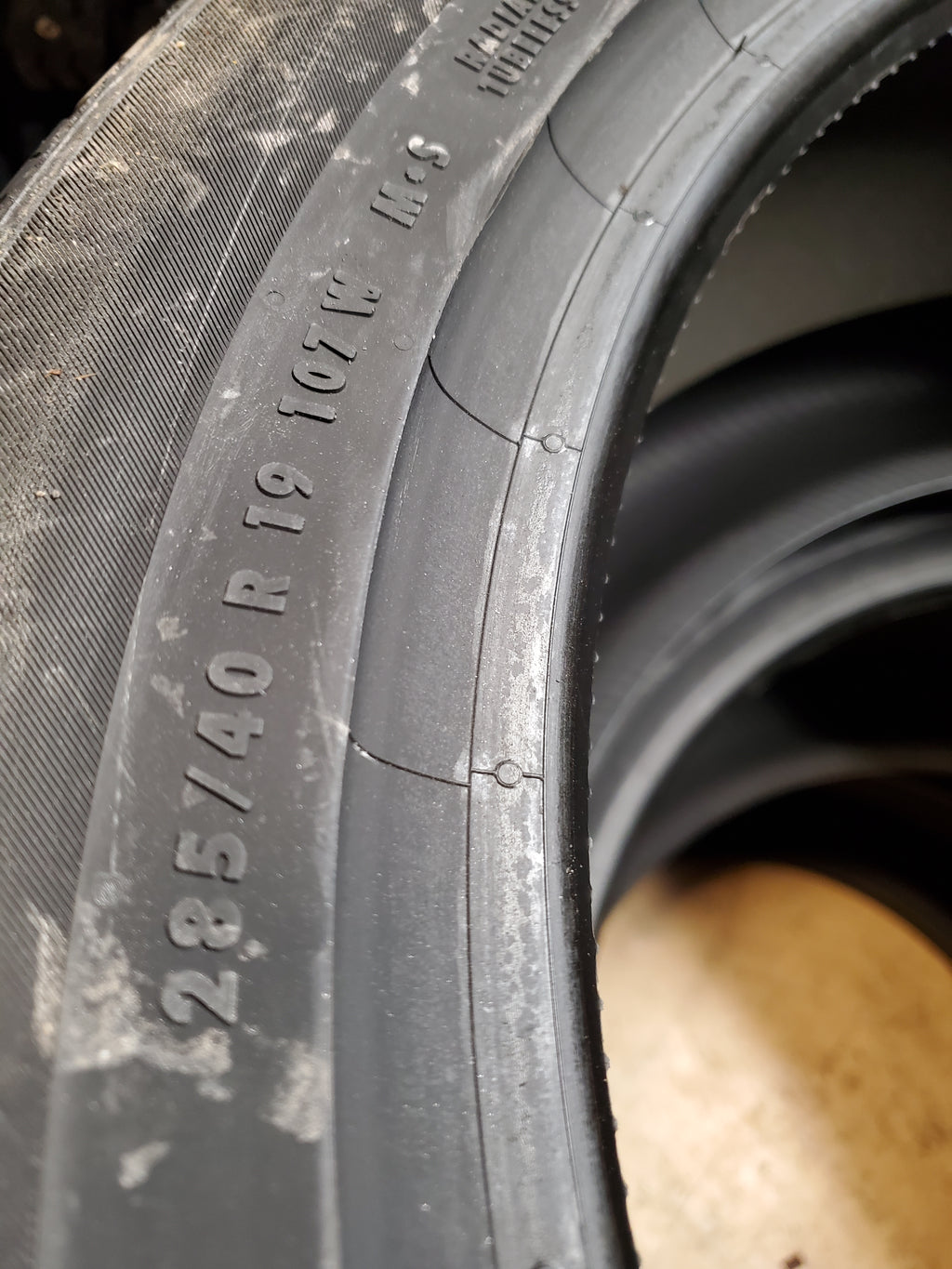 CONTINENTAL PROCONTACT RX BSW P 285 40 19 107W XL ALL SEASON TIRE 15577860000