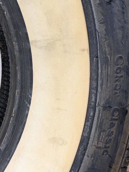 NEW OLD STOCK COKER CLASSIC NOSTALGIA WW 2-1/2" P 215 75 14 98P TIRE 538900