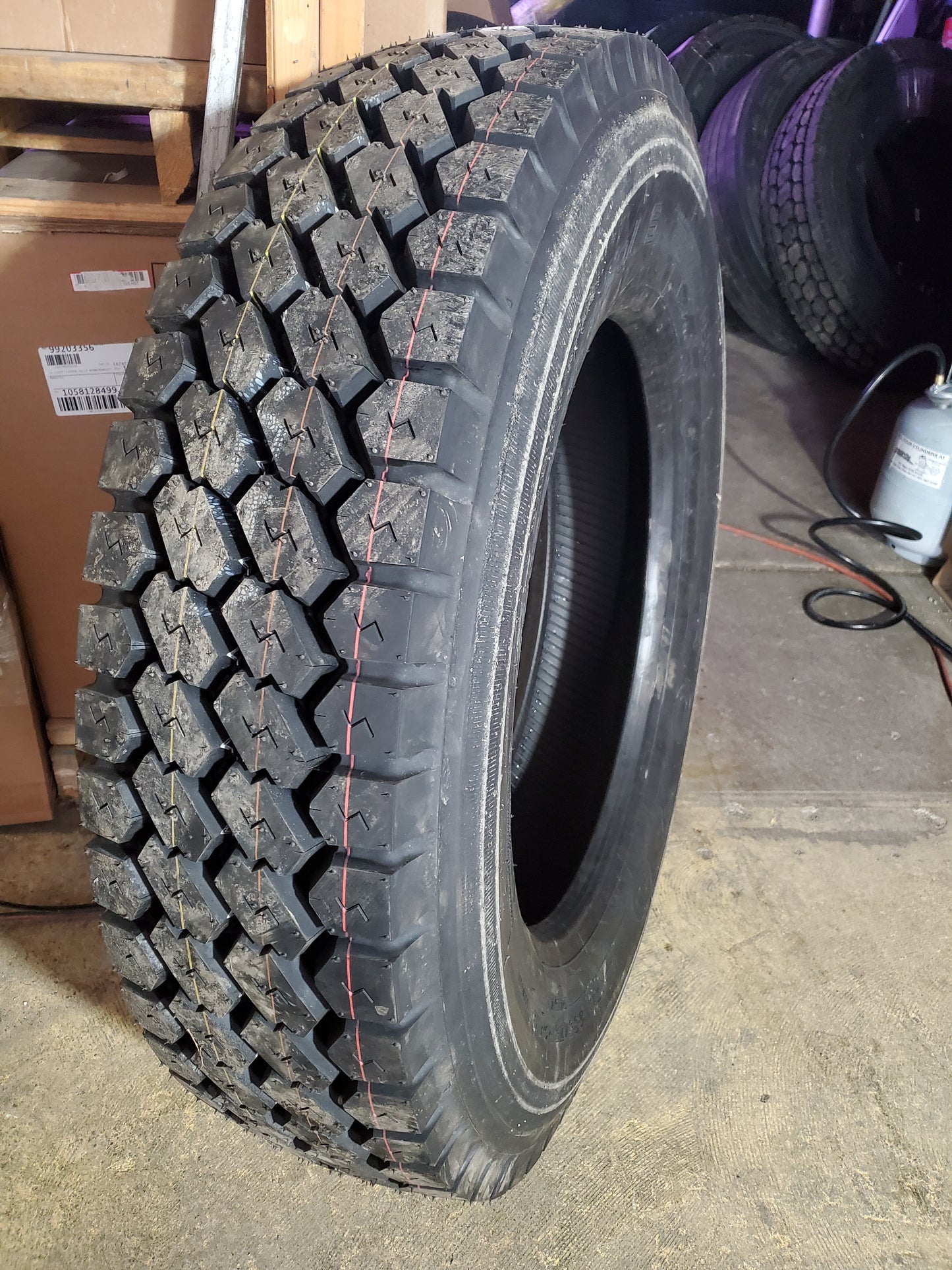 BRIDGESTONE M726 EL BSW LT 11 22.5 144/142L 14PLY COMMERCIAL TIRE 005313