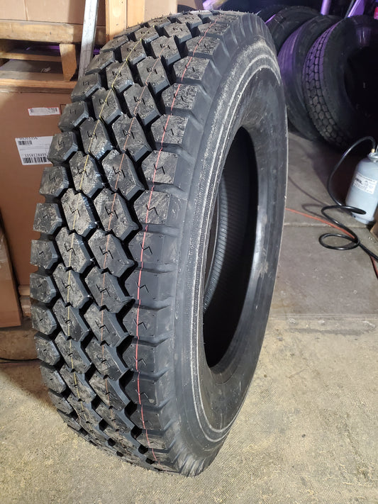 BRIDGESTONE M726 EL BSW LT 11 22.5 144/142L 14PLY COMMERCIAL TIRE 005313