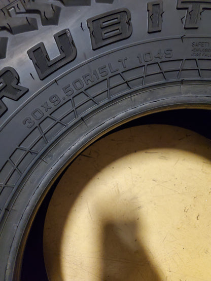 FALKEN RUBITREK A/T01 BSW LT 30 9.5 15 104S 6PLY ALL TERRAIN TIRE 28070127