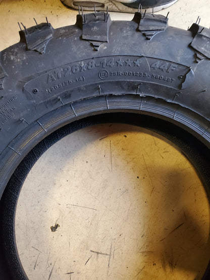 NOS CARLISLE TERRATHON BSW AT 26 8 14 44F ATV/UTV TIRE 560487