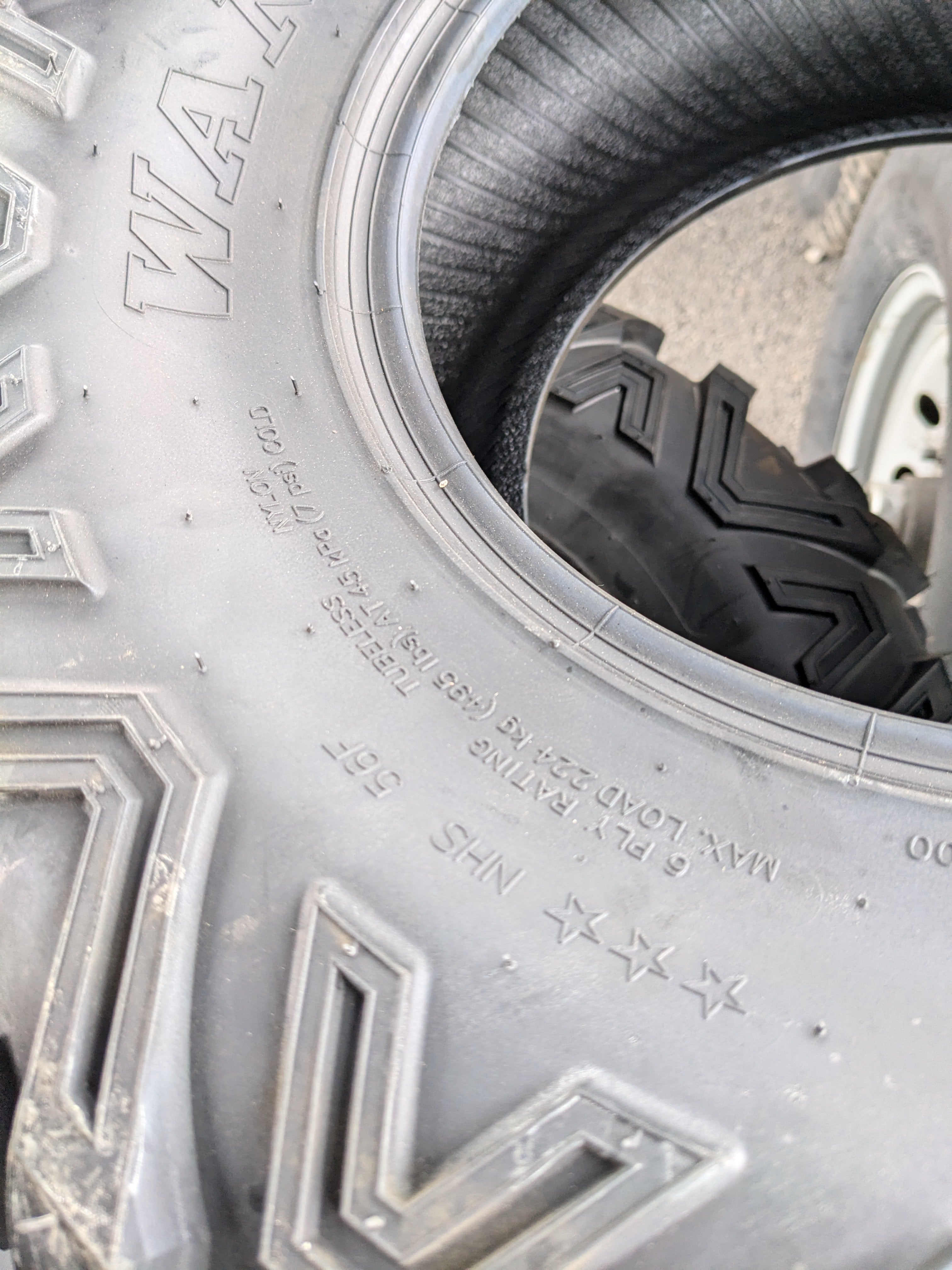 WANDA P3501 BSW P 27 11 12 6PLY ATV/UTV TIRE 10307