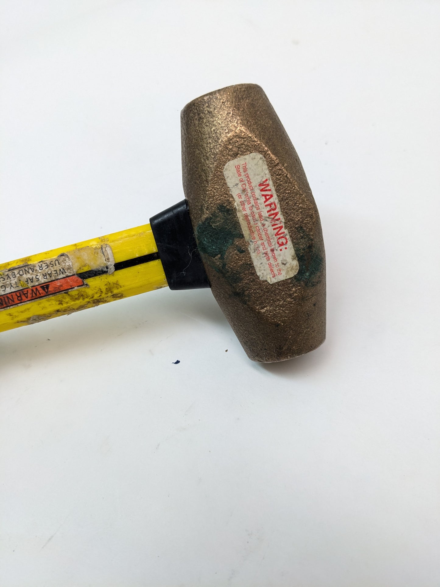 NUPLA NON SPARKING HAMMER FIBERGLASS HANDLE 1 LBS HEAD 2 LBS HAMMER