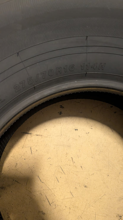 YOKOHAMA GEOLANDAR H/T G056 BSW P 275 70 16 114H HIGHWAY TIRE 110105642
