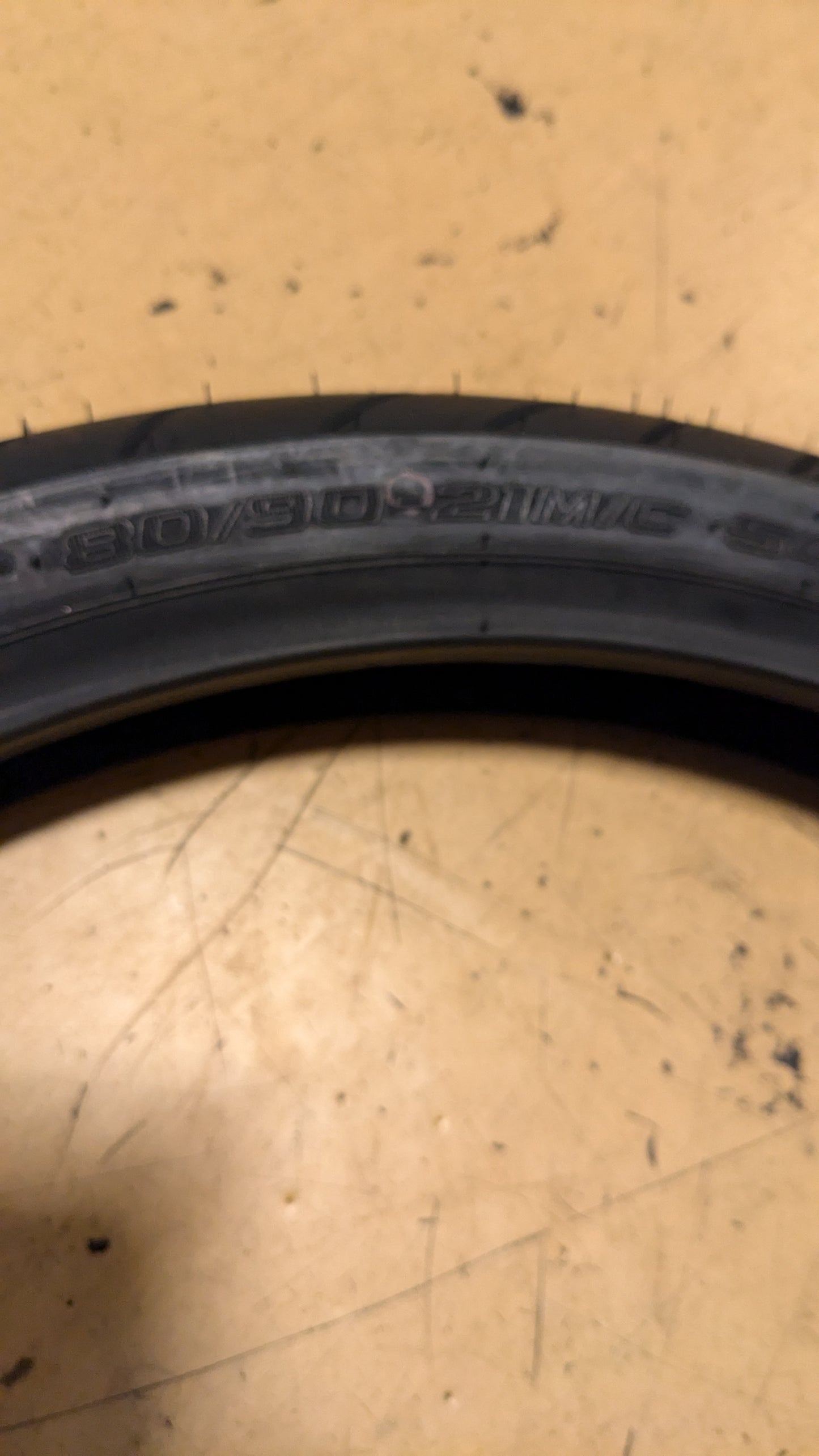 SHINKO SR999 A/B LONG HAUL BSW P 80 90 21 54H FRONT MOTORCYCLE TIRE 874914