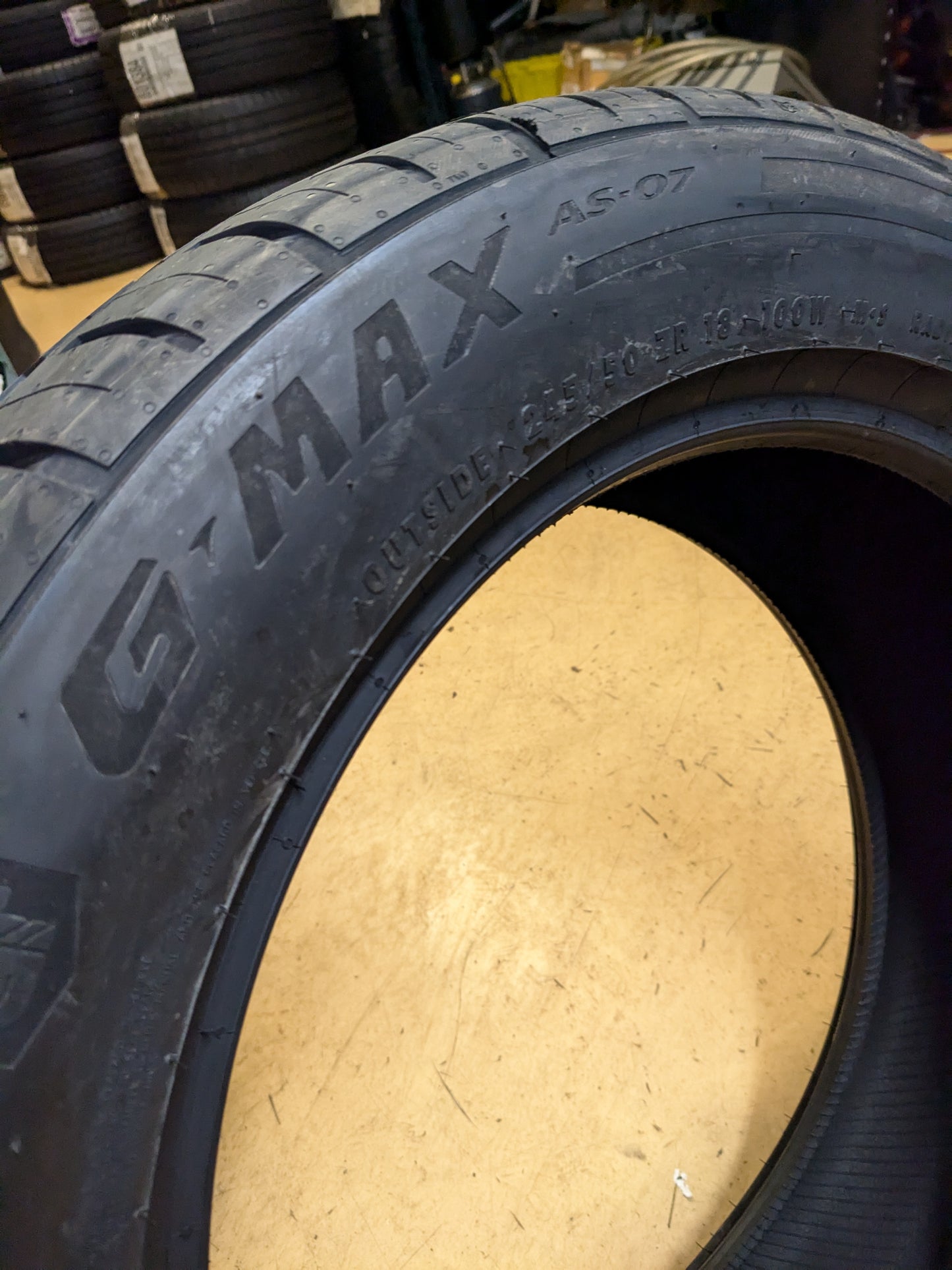 GENERAL G-MAX AS-07 P 245 50 18 100W SL ALL SEASON TIRE 15579860000