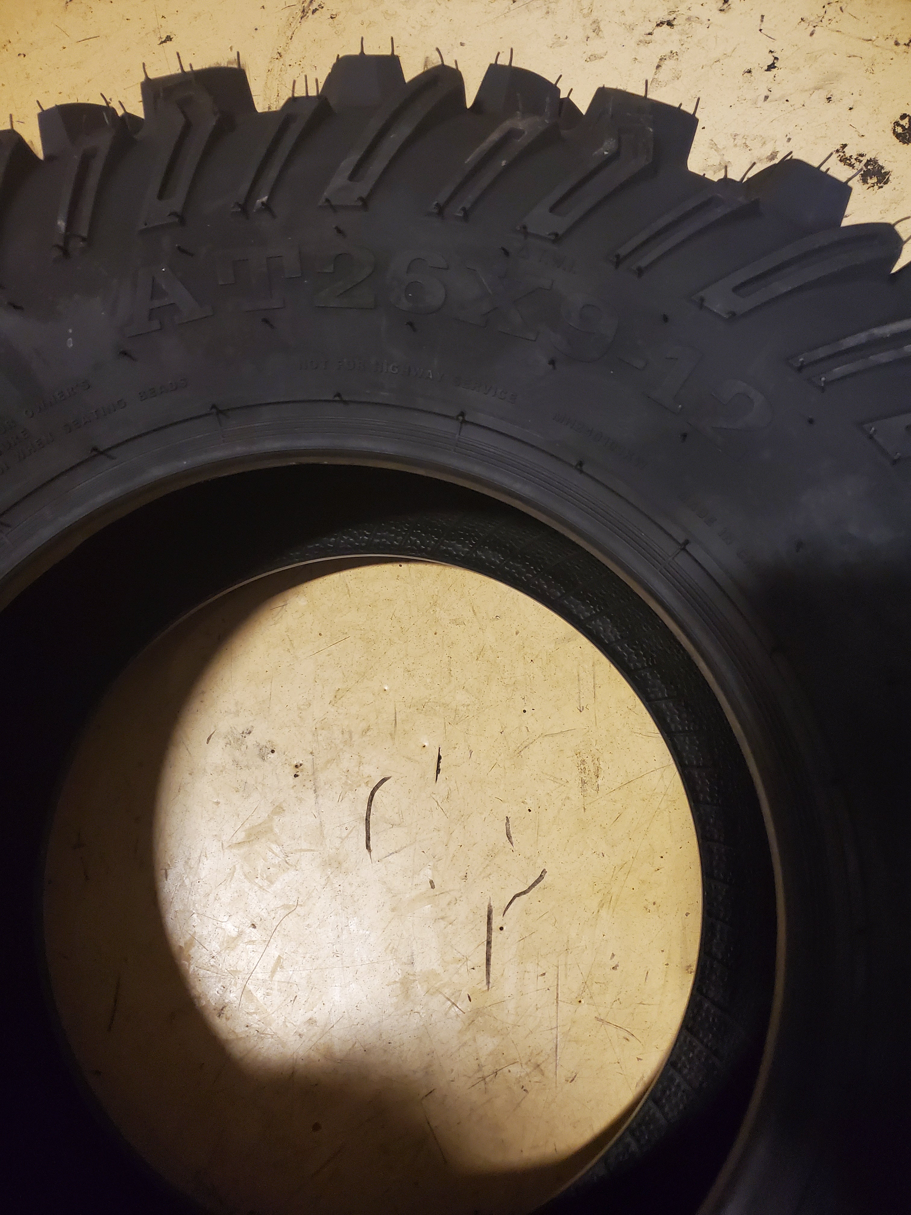 FORERUNNER TRS BSW AT 26 9 12 49F 6PLY ATV/UTV TIRE MH240101KW